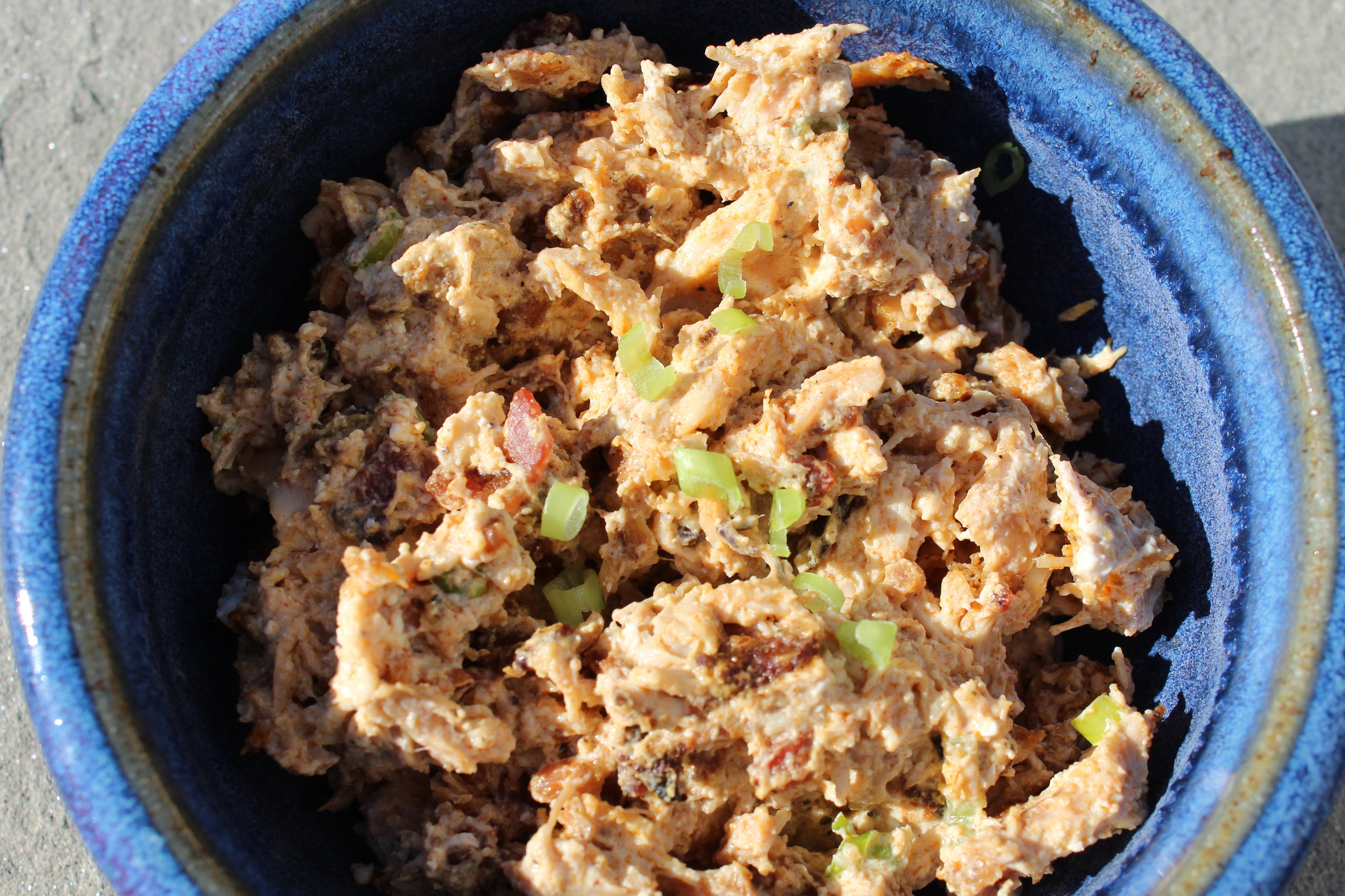 Cajun Bacon Ranch Chicken Salad