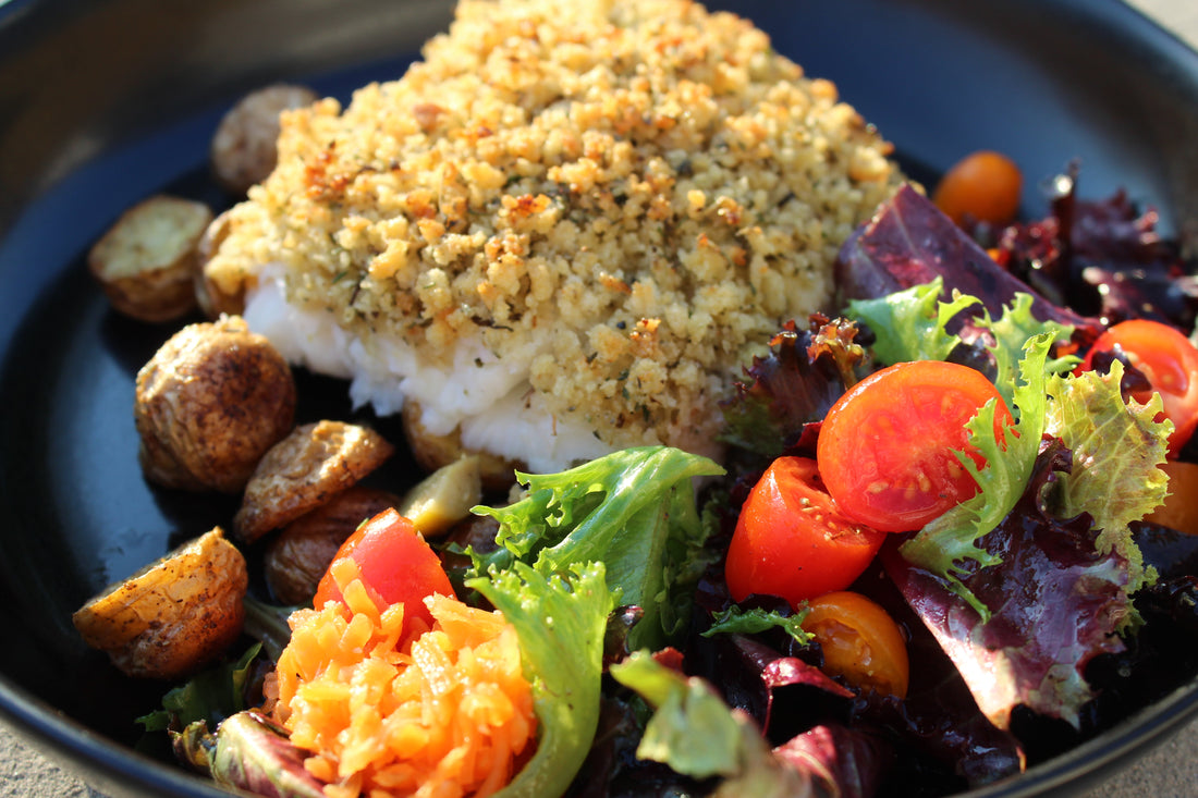 Italian Herb Baked Cod