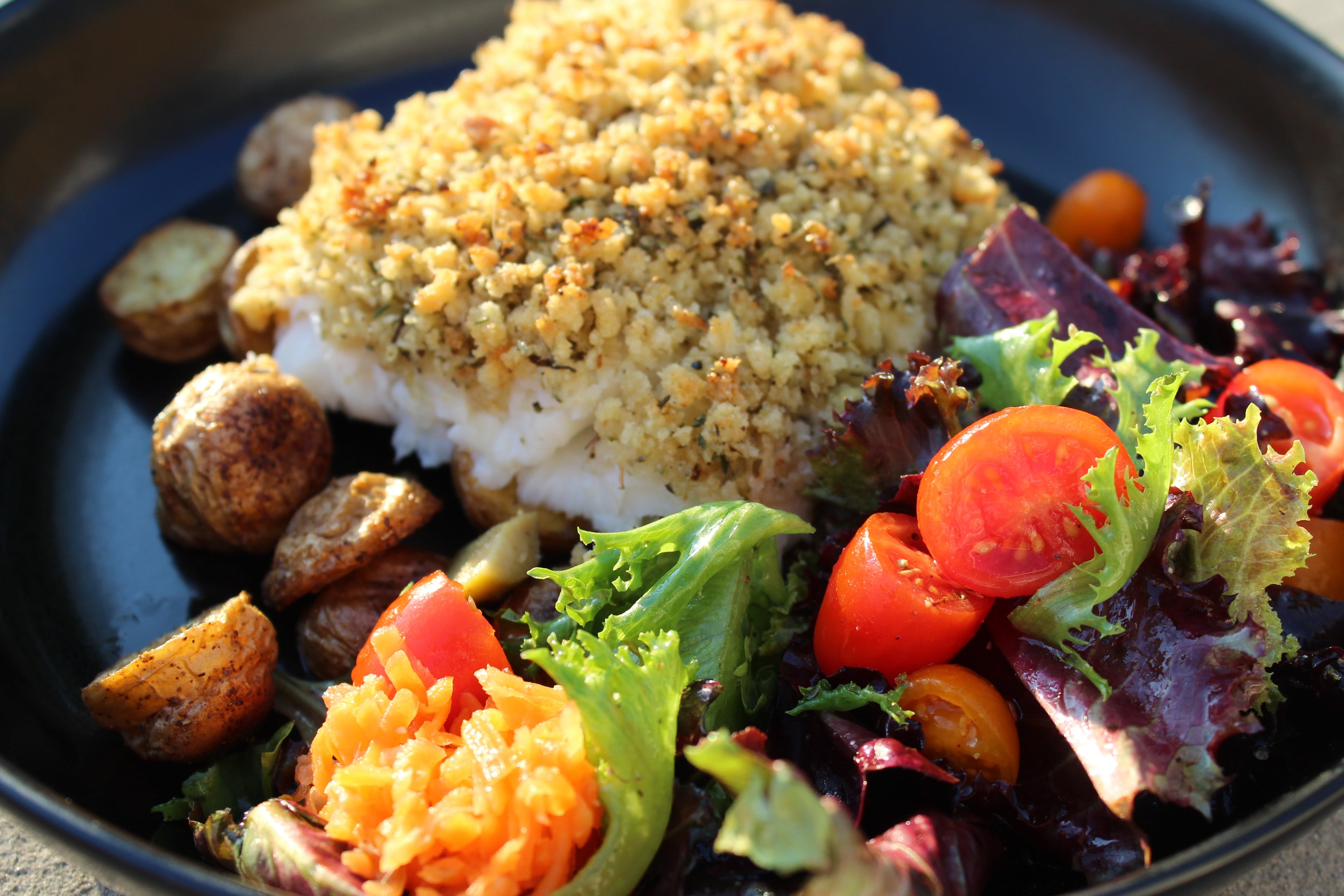 Italian Herb Baked Cod