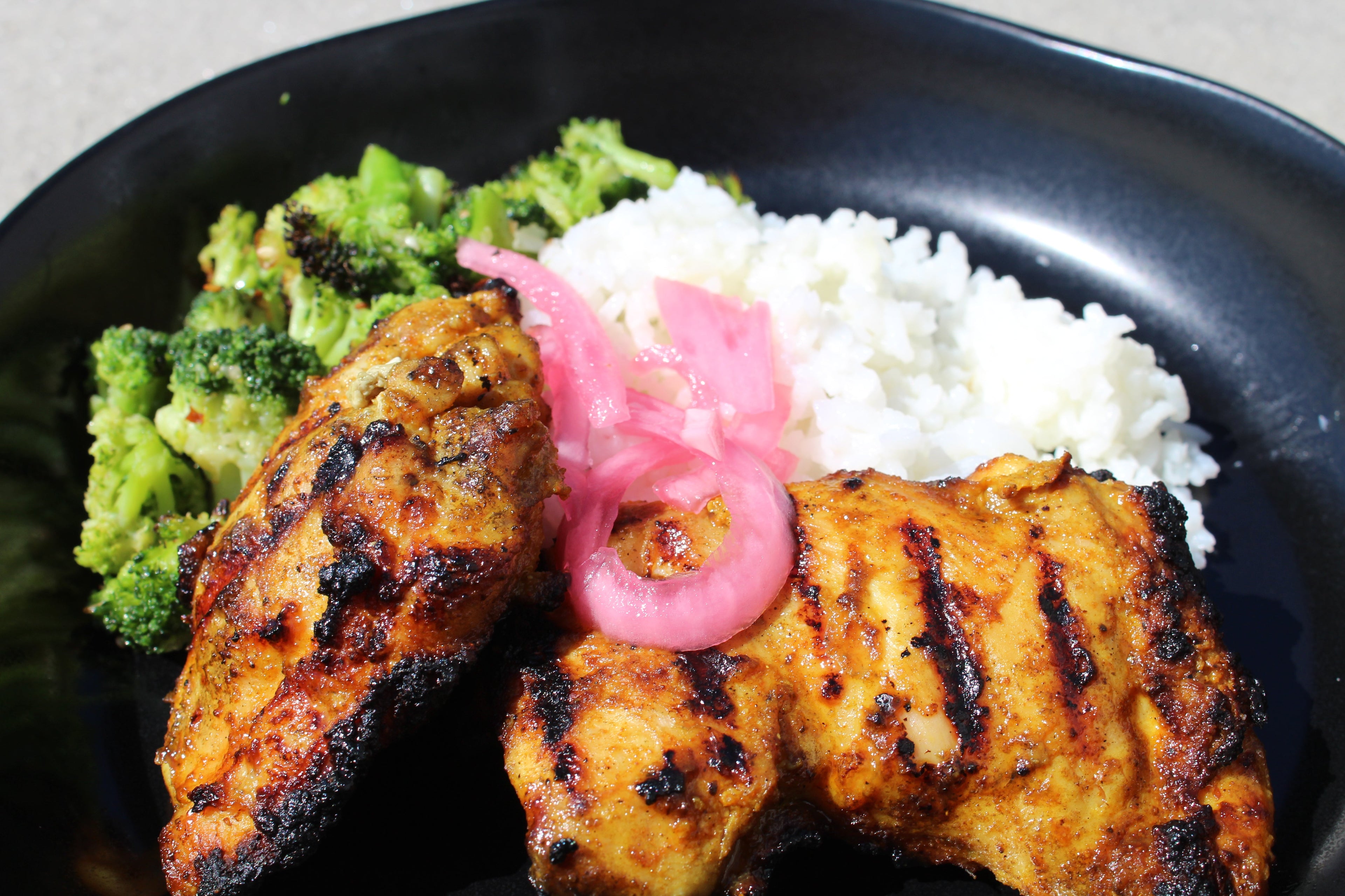 Thai Coconut Curry Chicken Bowl